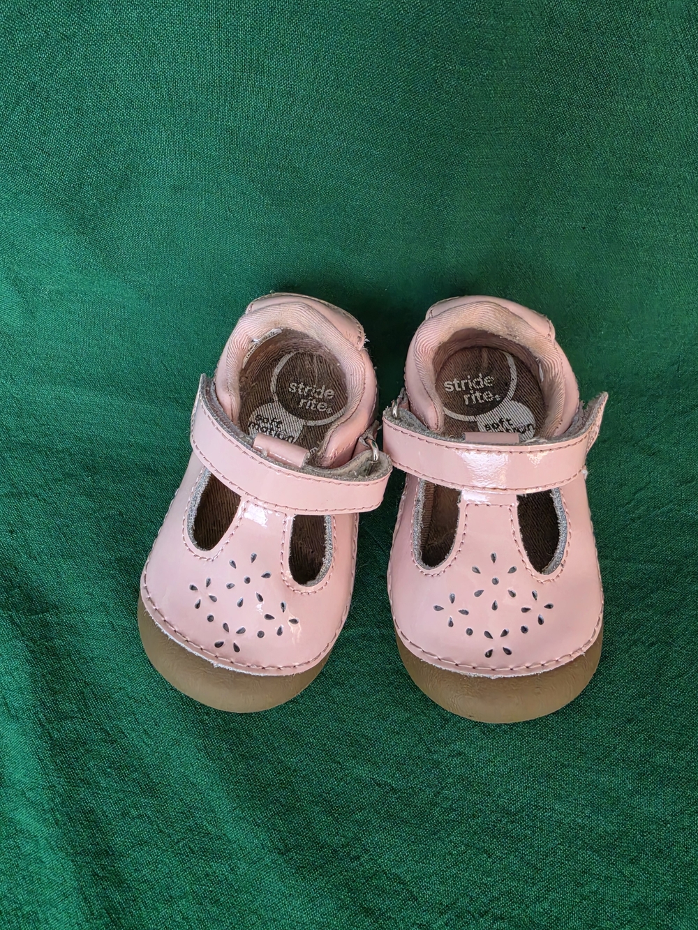Stride Rite Pink Patent Mary Jane Shoes for Kids
